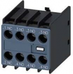 Siemens 3rh2911-1ha31 pagalbinis kontaktų blokas, 3no+1nc, priekinis montavimas