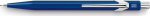 Caran D'ache 844 automatinis pie&scaron;tukas, 0.7mm, mėlynas