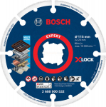 Deimantinis pjovimo diskas Bosch X-Lock 2608900532, 1 vnt.