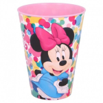Puodelis - Minnie Mouse - 430 ml - Rožinė - Porcelianas - Cilindrinis