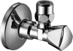 Schell kampinis ventilis 1/2", chromas