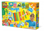 Mokausi kirpti - SES CREATIVE - Hobis 3 - 6 - Mega rinkinys - Smulkioji motorika - 48 pratybų lapai - Amžius: 3+