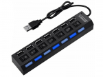 &Scaron;akotuvas Usbepower 7X, USB 2.0