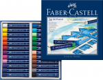 Faber-Castell Oil pastels, cardboard wallet of 24, Faber-Castell Oil pastels, cardboard wallet of 24