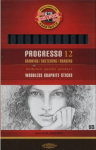 Progresso grafitinis pie&scaron;tukas 8911/8B (12 vnt) - Koh-I-Noor