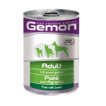 Gemon all breeds adult konservuotas pa&scaron;tetas suaugusiems &scaron;unims su ėriena 400g