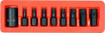 Smūginiai Torx raktų rinkinys 1/2"
