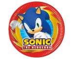 Vienkartinės popierinės lėk&scaron;tės Sonic 19,5 cm