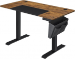 Elektrinis stalas su reguliuojamu auk&scaron;čiu, Songmics LSD015X01, 120x60x72/120 cm, ruda/juoda