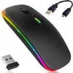 RGB Belaidė pelė Raltek , juoda