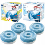 4x "Ceresit" absorbento tabletės 450 g (2x lauko gėlės, 2x bekvapės), 4x "Ceresit" absorbento tabletės 450 g (2x lauko gėlės, 2x bekvapės)