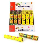 Kaleidoskopas, 20cm, geltonas