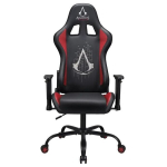Žaidimų kėdė Subsonic Pro Assassins Creed, juoda/raudona