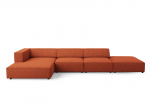 Mink&scaron;tas kampas Cosmopolitan Design Arendal 5, oranžinis