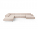 Mink&scaron;tas kampas Windsor & Co Lupus, smėlio spalvos