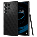 Spigen Liquid Air dėklas Samsung Galaxy S24 Ultra - matinės juodos spalvos