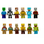 Figūrėlių rinkinys Lego Minecraft, 24 vnt.