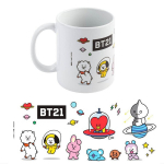 BT21 Keraminis puodelis Universtar, 350 ml