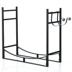 Malkų stovas Costway, 84x33x76 cm, juodas