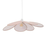 Vaikų pakabinama lemputė - Atmosphera - Žiedlapis - Metalas - H64 cm - Rožinė
