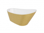 Vonia Besco Melody Glam Gold, 150 x 80 cm, su baltais dangteliais