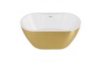 Vonia Besco Navia Glam Gold, 140 x 75 cm, su baltais dangteliais