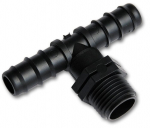 Tri&scaron;akis jungtuvas su 3/4" i&scaron;or.sr. / 2 x 20 mm žarnai Bradas
