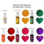 Alkoholinių dažų rinkinys 10 ml, 12 spalvų rinkinys - C