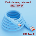 120W greito įkrovimo USB-C laidas, Mėlyna