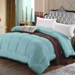 Storinta visasezonė mink&scaron;ta antklodė, Aqua Blue