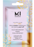 Marion Auksinė Metalinė Veido Kaukė Peel-Off Golden Glow, 6g