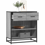 Indauja pilka sonoma 68x35x76 cm inžinierinė mediena