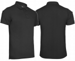 Termoaktyvūs polo mar&scaron;kinėliai Mil-Tec QuickDry Polo, juoda