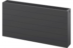 Radiatorius Mexen Line CL33, 600 x 2000 mm, 4402 W, &scaron;oninio pajungimo, antracitas