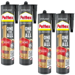 4x "Pattex One4All" momentinio sukibimo klijai 440g