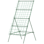 Plieninis karkasas, skirtas įsmeigti, nerūdijantis A formos atrama vijoklinėms augalams 101x133x227 cm Žalias