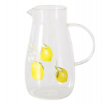 CAPRI stiklinis limonado ąsotis, H 21 cm