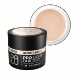 Nagų gelis Palu PRO Builder Glow Gel, Beige, 45 g