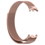 BestAccessories, plieninė apyrankė X. Mi Band 8/9/10, rausvo aukso