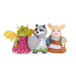 Figurėlės Lil Woodzeez Royal Friends, 3 vnt.