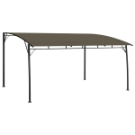 Markizė,Saulės apsauga,Sodo markizė nuo saulės, taupe spalvos, 4x3x2,55m CFE282442