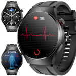 I&scaron;manusis laikrodis I&scaron;manusis laikrodis Smartwatch 2025 Pro su pokalbių funkcija ir AMOLED ekranu &ndash; Juodas