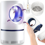 Fotokatalizinė uodų gaudymo lempa LIVMAN DGS-111 su 360&deg; traukos piltuvo struktūra, galinga sūkurinio oro gaudymo sistema ir UV LED &scaron;viesa, 50&ndash;100m&sup2; plotui