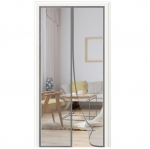 Went magnetinis durų tinklelis nuo vabzdžių 90 &times; 210 cm, pilkas