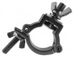 BeamZ BC35B-75 Compact Half Coupler Slimline 75kg Black