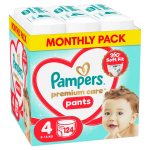 Pampers Premium Care Sauskelnės-Kelnaitės, 4 Dydžio, 124 vnt.