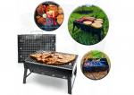 Sulankstoma Ne&scaron;iojama Kepsninė - Grilius BBQ, black edition