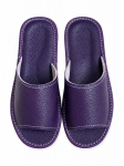 Moteri&scaron;kos odinės &scaron;lepetės, violetinės