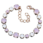 Apyrankė moterims DiamondSky &bdquo;Classic II (Rose Water Opal)&ldquo; su Swarovski karoliukais