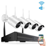 2MP WiFi IP Kamerų vaizdo stebėjimo komplektas
